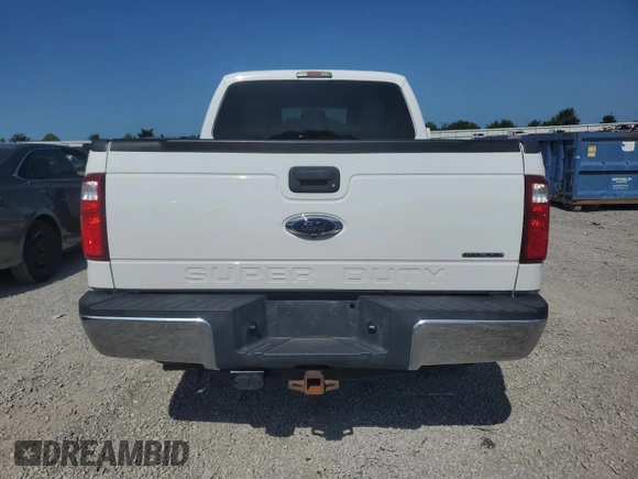 2015 Ford F-250 Lariat with VIN 1FT7W2B62FEC69350, listed as a Copart auction lot 61918025 with 110,289 mi miles and Salvage title. Bid and sale history available at DreamBid. Image 6.