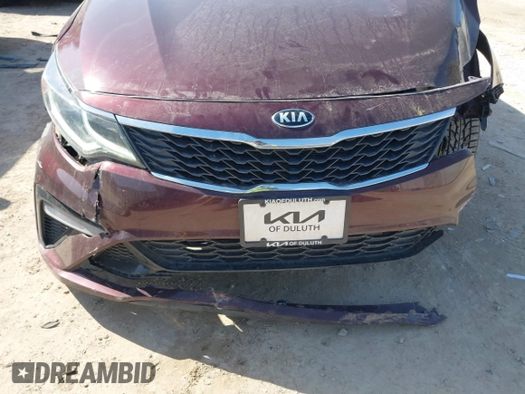 2019 Kia Optima LX with VIN 5XXGT4L3XKG369534, listed as a IAAI auction lot 41768690 with 63,905 mi miles. Bid and sale history available at carsss.com. Image 6.