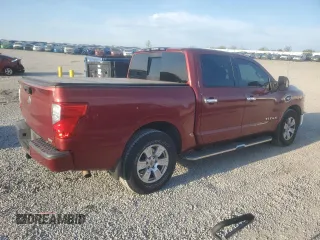 2017 Nissan Titan SV with VIN 1N6AA1E67HN557309, listed as a Copart auction lot 53748735 with 112,197 mi miles and Salvage title. Bid and sale history available at DreamBid. Image 3.