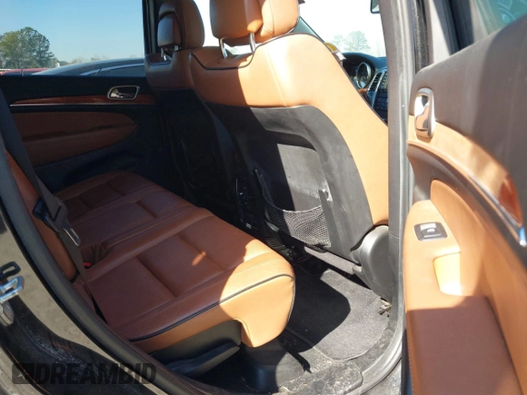 2013 Jeep Grand Cherokee Overland with VIN 1C4RJECG7DC644822, listed as a IAAI auction lot 41658872 with 156,838 mi miles. Bid and sale history available at carsss.com. Image 8.