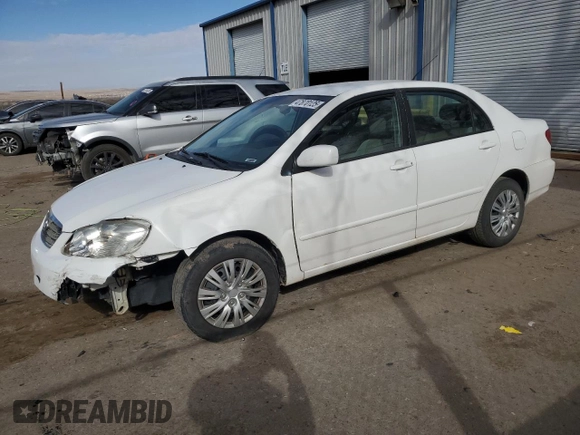 2007 Toyota Corolla CE with VIN 1NXBR32E97Z882194, listed as a Copart auction lot 47870125 with 223,971 mi miles and Salvage Title. Bid and sale history available at DreamBid. Image 1.