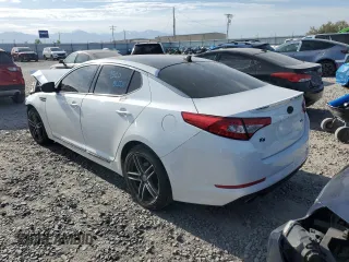 2013 Kia Optima SX with VIN 5XXGR4A61DG161895, listed as a Copart auction lot 59334945 with Not provided miles and Salvage title. Bid and sale history available at DreamBid. Image 2.