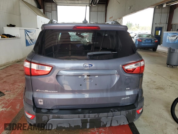 2022 Ford EcoSport SE z VIN MAJ6S3GL3NC458388, wystawiony jako Copart lot #54754375 z przebiegiem 4793 mil mil oraz Szkody całkowita. Historia ofert i sprzedaży dostępna na DreamBid. Obrazek 6.