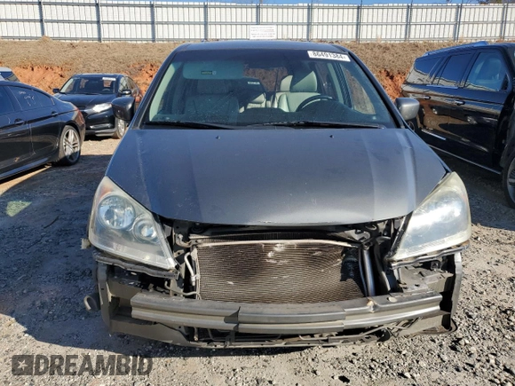 2008 Honda Odyssey EX-L with VIN 5FNRL38678B410526, listed as a Copart auction lot 86491384 with 185,279 mi miles and Salvage Title. Bid and sale history available at carsss.com. Image 5.