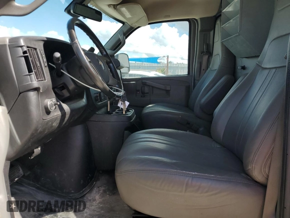 2019 Chevrolet Express Cargo with VIN 1GCWGBFGXK1258545, listed as a Copart auction lot 78923854 with 186,274 mi miles and Clean title. Bid and sale history available at DreamBid. Image 7.