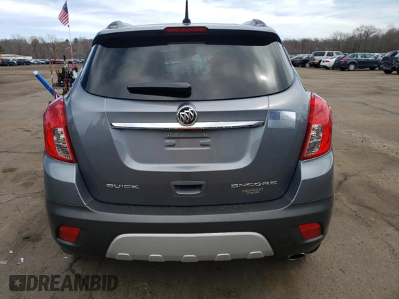 2014 Buick Encore Convenience with VIN KL4CJBSB2EB609925, listed as a Copart auction lot 52773255 with 197,461 mi miles and Salvage Title. Bid and sale history available at carsss.com. Image 6.