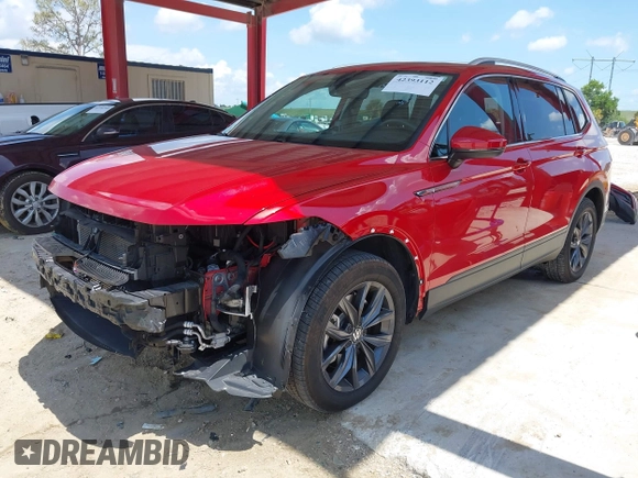 2023 Volkswagen Tiguan SE с VIN 3VVNB7AX4PM073529, выставлен на аукционе IAAI как лот 42393112 с пробегом 40 250 миль миль и . История ставок и продаж доступна на DreamBid. Изображение 18.
