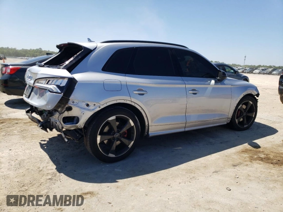 2019 Audi SQ5 Prestige with VIN WA1C4AFY5K2082622, listed as a Copart auction lot 48121033 with 30,089 mi miles. Bid and sale history available at carsss.com. Image 3.