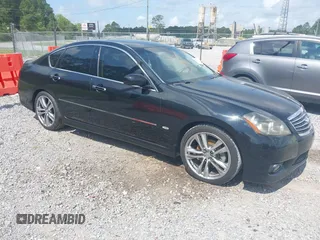 2008 Infiniti M with VIN JNKBY01E58M500282, listed as a IAAI auction lot 42272187 with 167,650 mi miles and . Bid and sale history available at DreamBid. Image 1.