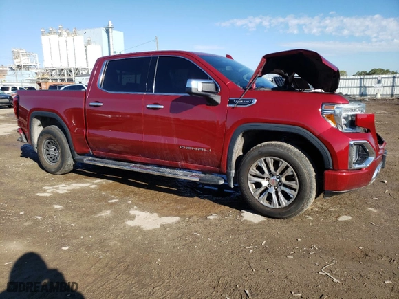 2020 GMC Sierra 1500 Denali with VIN 1GTU9FED3LZ324906, listed as a Copart auction lot 72769324 with 0 mi miles and Salvage Title. Bid and sale history available at carsss.com. Image 4.
