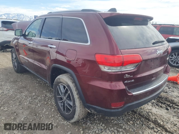 2018 Jeep Grand Cherokee Sterling Edition with VIN 1C4RJFBG1JC280500, listed as a Copart auction lot 50060985 with 68,280 mi miles and Salvage Title. Bid and sale history available at carsss.com. Image 2.