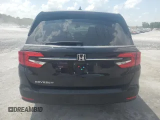 2023 Honda Odyssey EX-L with VIN 5FNRL6H6XPB018723, listed as a Copart auction lot 54877055 with 32,223 mi miles and Salvage Title. Bid and sale history available at carsss.com. Image 6.