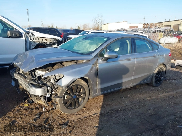 2020 Ford Fusion SE with VIN 3FA6P0HD6LR222565, listed as a IAAI auction lot 41784409 with 27,345 mi miles. Bid and sale history available at carsss.com. Image 18.