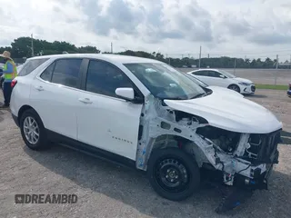 2024 Chevrolet Equinox LT with VIN 3GNAXKEG7RL286406, listed as a IAAI auction lot 41970201 with 6,974 mi miles and . Bid and sale history available at DreamBid. Image 1.
