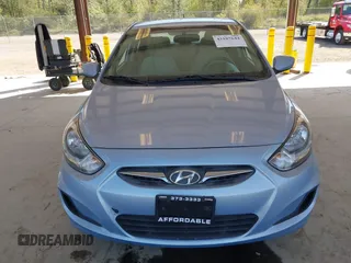 2013 Hyundai Accent GLS with VIN KMHCT4AE9DU556629, listed as a IAAI auction lot 42107644 with 152,274 mi miles. Bid and sale history available at carsss.com. Image 12.