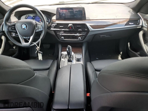 2018 BMW 5 Series 530i xDrive with VIN WBAJA7C56JWA71638, listed as a Copart auction lot 53943275 with 113,076 mi miles and Salvage Title. Bid and sale history available at carsss.com. Image 8.
