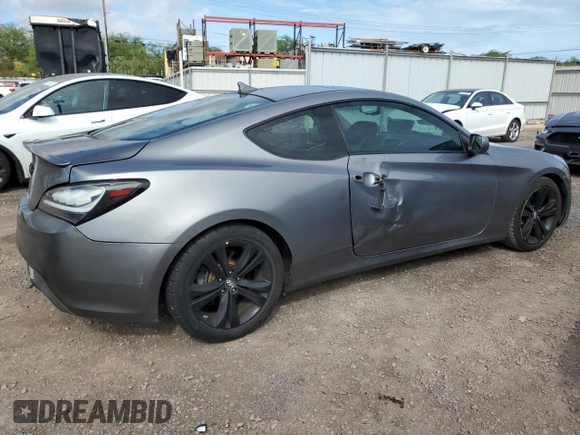 2011 Hyundai Genesis Coupe with VIN KMHHT6KD6BU045139, listed as a Copart auction lot 53344905 with 116,354 mi miles and Salvage title. Bid and sale history available at DreamBid. Image 3.