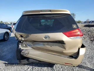 2011 Toyota Sienna with VIN 5TDZK3DC9BS061970, listed as a Copart auction lot 48081325 with 159,865 mi miles and Salvage Title. Bid and sale history available at carsss.com. Image 6.