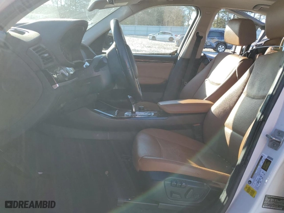2017 BMW X3 sDrive28i with VIN 5UXWZ7C37H0X42405, listed as a Copart auction lot 49547385 with 0 mi miles and Salvage Title. Bid and sale history available at carsss.com. Image 7.
