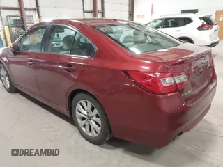 2015 Subaru Legacy 2.5i Premium with VIN 4S3BNBC63F3003455, listed as a IAAI auction lot 41856575 with 202,416 mi miles. Bid and sale history available at carsss.com. Image 3.