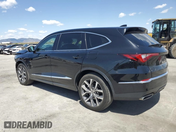 2023 Acura MDX Technology with VIN 5J8YD9H45PL002520, listed as a Copart auction lot 51916355 with 28,040 mi miles and Salvage title. Bid and sale history available at DreamBid. Image 2.