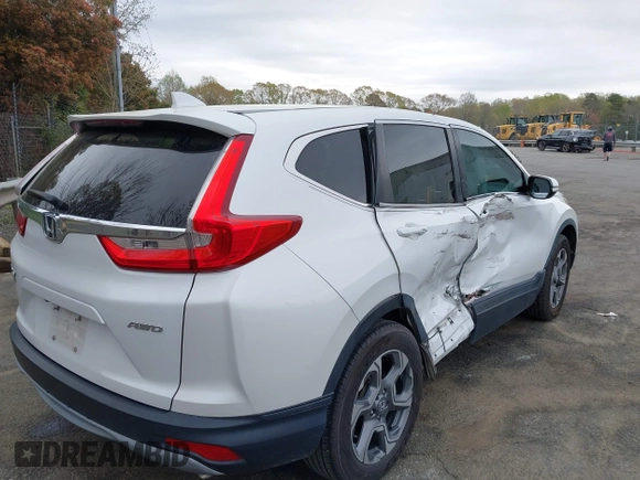 2019 Honda CR-V EX with VIN 5J6RW2H55KL009824, listed as a IAAI auction lot 41921911 with 93,690 mi miles and . Bid and sale history available at DreamBid. Image 4.