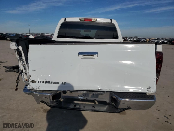 2012 Chevrolet Colorado LT w/1LT with VIN 1GCDSCF90C8121121, listed as a Copart auction lot 87881365 with 134,784 mi miles and Salvage Title. Bid and sale history available at carsss.com. Image 6.