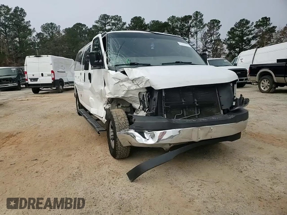 2017 Chevrolet Express Passenger LT с VIN 1GAZGPFF4H1343450, выставлен на аукционе Copart как лот 84738374 с пробегом 152 461 миль миль и Списание • Salvage title. История ставок и продаж доступна на DreamBid. Изображение 12.