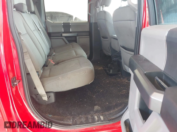 2018 Ford F-150 XL with VIN 1FTEW1EBXJKE16406, listed as a IAAI auction lot 42127221 with 97,408 mi miles. Bid and sale history available at carsss.com. Image 8.