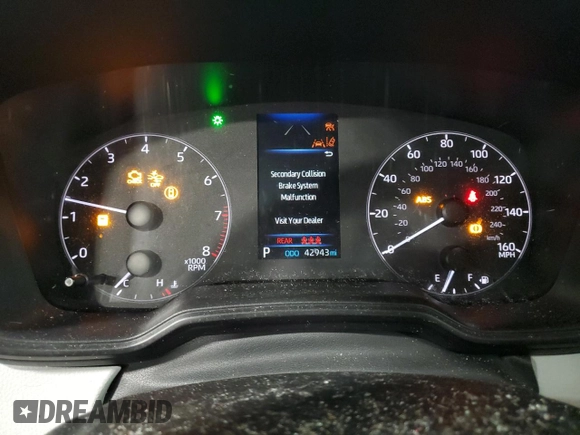 2024 Toyota Corolla SE with VIN 5YFS4MCE1RP187893, listed as a Copart auction lot 54388115 with 42,943 mi miles and Salvage Title. Bid and sale history available at DreamBid. Image 9.