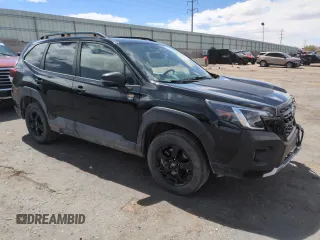 2023 Subaru Forester Wilderness z VIN JF2SKAMC5PH512685, wystawiony jako Copart lot #56369315 z przebiegiem 32 489 mil mil oraz Szkoda całkowita • Salvage title. Historia ofert i sprzedaży dostępna na DreamBid. Obrazek 4.