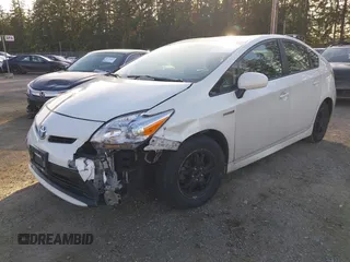 2015 Toyota Prius Four with VIN JTDKN3DU9F0471369, listed as a IAAI auction lot 41725887 with 161,489 mi miles. Bid and sale history available at carsss.com. Image 2.