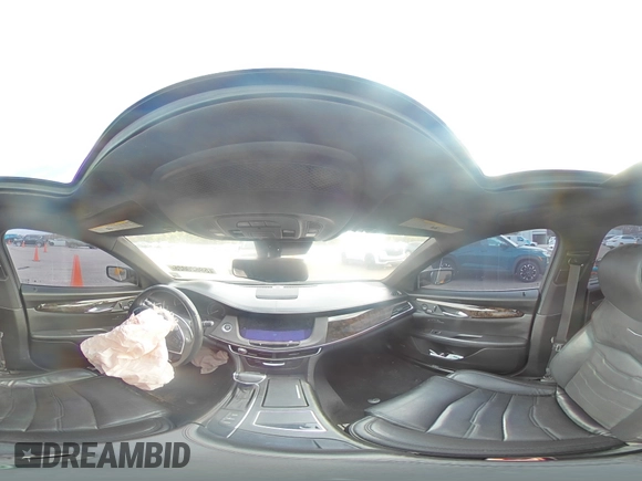 2017 Cadillac CT6 Luxury RWD with VIN 1G6KC5RX3HU175279, listed as a Copart auction lot 59620025 with 106,995 mi miles and Salvage title. Bid and sale history available at DreamBid. Image 15.
