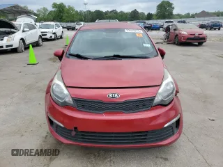2017 Kia Rio LX with VIN KNADM4A39H6005760, listed as a Copart auction lot 53929275 with 0 mi miles and Clean Title. Bid and sale history available at carsss.com. Image 5.