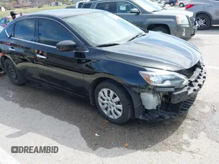 2017 Nissan Sentra S with VIN 3N1AB7AP9HY243569, listed as a IAAI auction lot 41822263 with 127,475 mi miles. Bid and sale history available at carsss.com. Image 1.