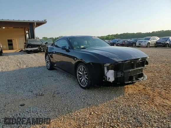 2024 Ford Mustang EcoBoost with VIN 1FA6P8TH1R5132860, listed as a Copart auction lot 52870255 with 10,942 mi miles and Salvage Title. Bid and sale history available at DreamBid. Image 14.