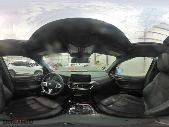 2023 BMW X3 xDrive30i with VIN 5UX53DP02P9R65831, listed as a Copart auction lot 87627575 with 8,111 mi miles and Non Repairable. Bid and sale history available at carsss.com. Image 16.