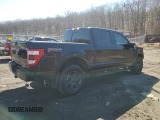 2023 Ford F-150 XL with VIN 1FTFW1E88PKE75844, listed as a Copart auction lot 47406135 with 19,471 mi miles and Salvage Title. Bid and sale history available at carsss.com. Image 3.