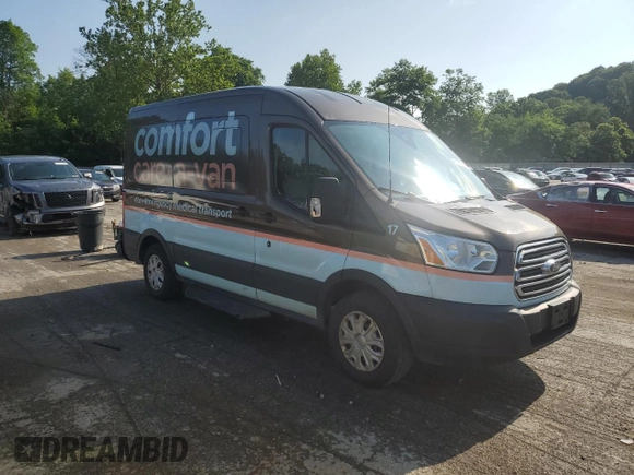 2017 Ford Transit XL с VIN 1FMZK1CM0HKA24929, выставлен на аукционе Copart как лот 61582205 с пробегом 417 641 миль миль и Списание • Salvage title. История ставок и продаж доступна на DreamBid. Изображение 4.