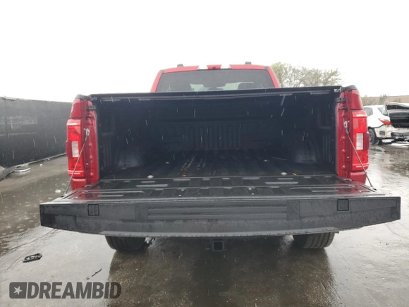 2021 Ford F-150 XL with VIN 1FTMF1E56MKE11052, listed as a Copart auction lot 46273985 with 31,100 mi miles and Salvage title. Bid and sale history available at DreamBid. Image 6.