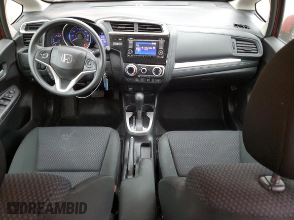 2019 Honda Fit LX with VIN 3HGGK5H40KM726908, listed as a Copart auction lot 52800005 with 37,297 mi miles and Salvage Title. Bid and sale history available at carsss.com. Image 8.