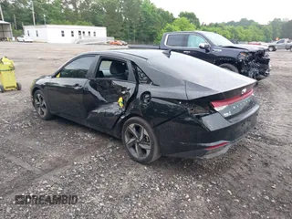 2023 Hyundai Elantra SEL with VIN KMHLS4AG6PU511334, listed as a IAAI auction lot 42281427 with 54,313 mi miles and . Bid and sale history available at DreamBid. Image 3.