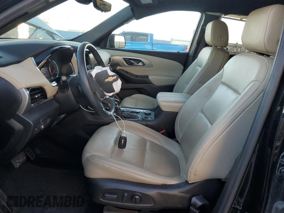 2022 Chevrolet Traverse LT Leather with VIN 1GNERHKW6NJ121880, listed as a Copart auction lot 77475194 with 97,546 mi miles and Salvage Title. Bid and sale history available at carsss.com. Image 7.