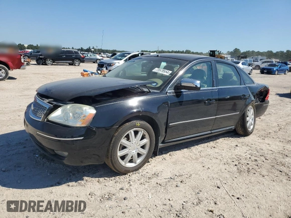 2005 Ford Five Hundred Limited with VIN 1FAHP28125G114660, listed as a Copart auction lot 75690454 with 175,199 mi miles and Salvage Title. Bid and sale history available at carsss.com. Image 1.