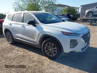 2019 Hyundai Santa Fe SE z VIN 5NMS23AD7KH058499, wystawiony jako IAAI lot #41963798 z przebiegiem Nie podano mil oraz . Historia ofert i sprzedaży dostępna na DreamBid. Obrazek 1.