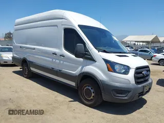 2020 Ford Transit Cargo with VIN 1FTBR3X84LKB60788, listed as a IAAI auction lot 42507336 with 79,742 mi miles and . Bid and sale history available at DreamBid. Image 1.