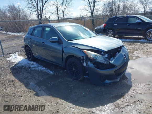 2013 Mazda 3 i Touring with VIN JM1BL1L79D1705300, listed as a IAAI auction lot 41847365 with 90,747 mi miles and . Bid and sale history available at carsss.com. Image 1.