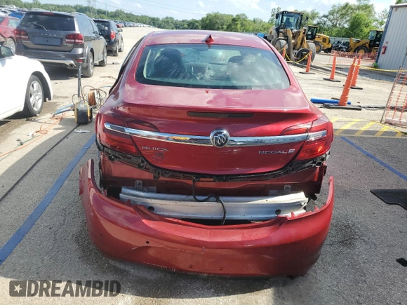 2015 Buick Regal Premium I with VIN 2G4GN5EX2F9134148, listed as a Copart auction lot 61586075 with 94,263 mi miles and Salvage title. Bid and sale history available at DreamBid. Image 6.
