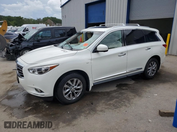 2015 Infiniti QX60 with VIN 5N1AL0MM6FC508775, listed as a Copart auction lot 63416215 with 115,790 mi miles and Salvage title. Bid and sale history available at DreamBid. Image 1.