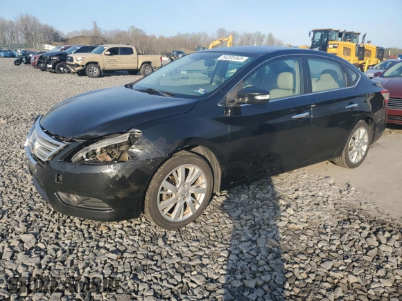 2013 Nissan Sentra S with VIN 3N1AB7AP8DL669194, listed as a Copart auction lot 54205345 with 127,444 mi miles and Salvage Title. Bid and sale history available at DreamBid. Image 1.